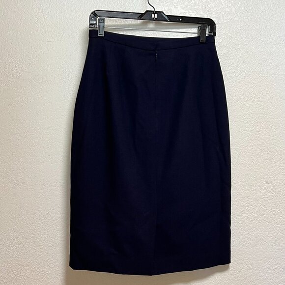 Liz Claiborne Collection 100% Wool Pencil Straight Skirt Women 8 fits like 6 - Picture 9 of 9